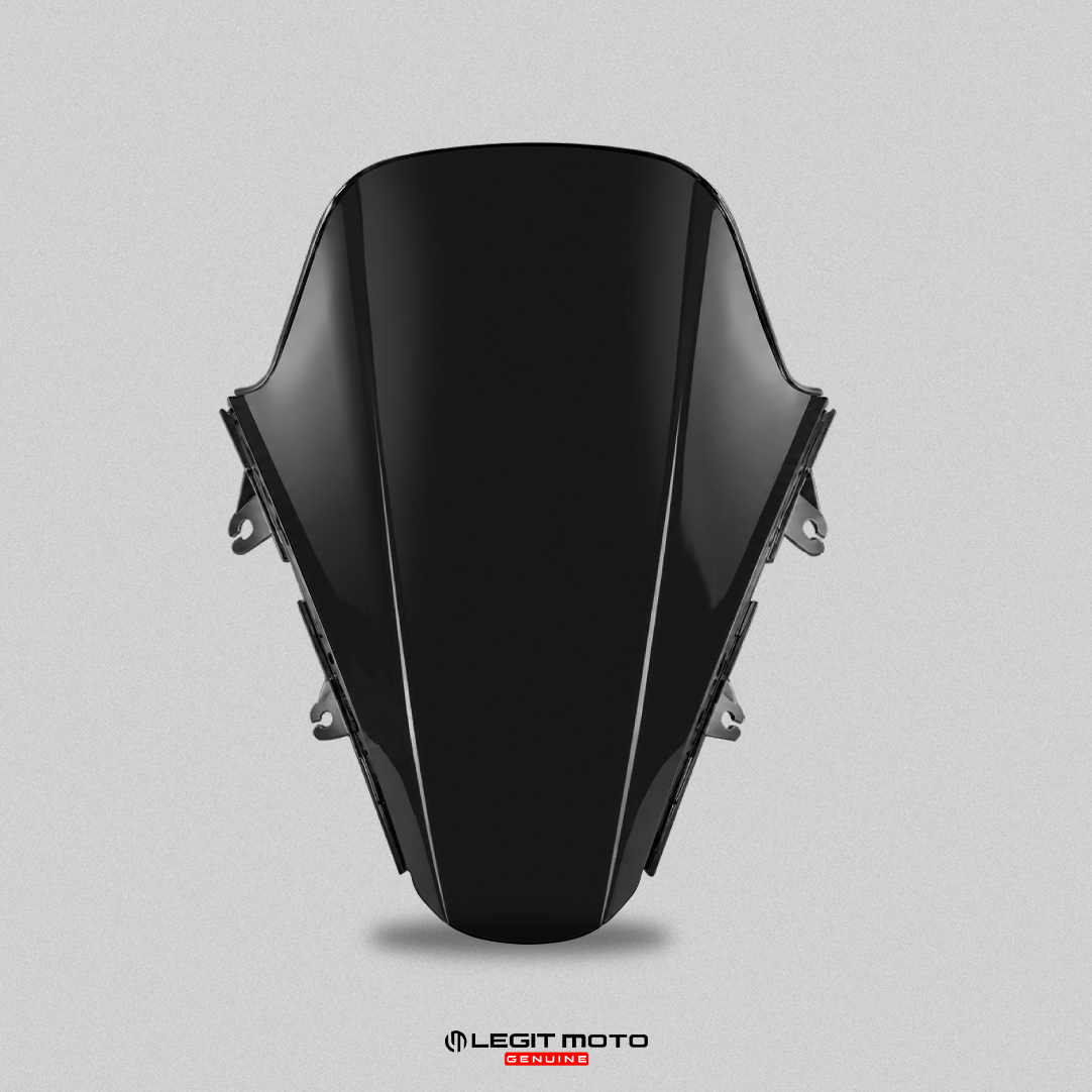 LEGITMOTO WINDSHIELD VISOR FOR PCX 160 V2 2025 ROADSYNC CLEAR LENS / BLACK LENS