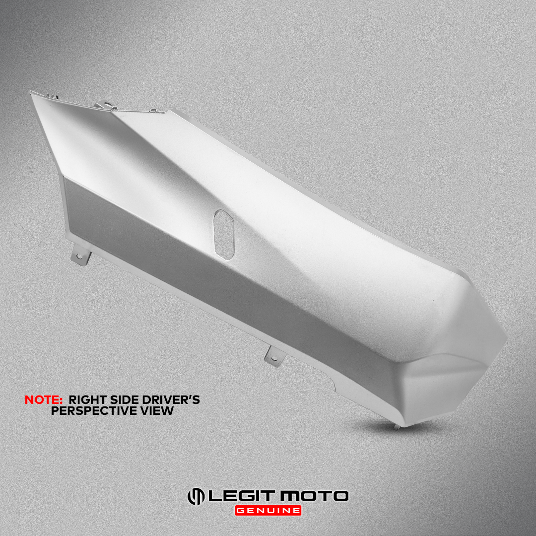 LEGITMOTO GENUINE HONDA ADV 160 SIDE STEP FLOOR COVER MATTE-SILVER