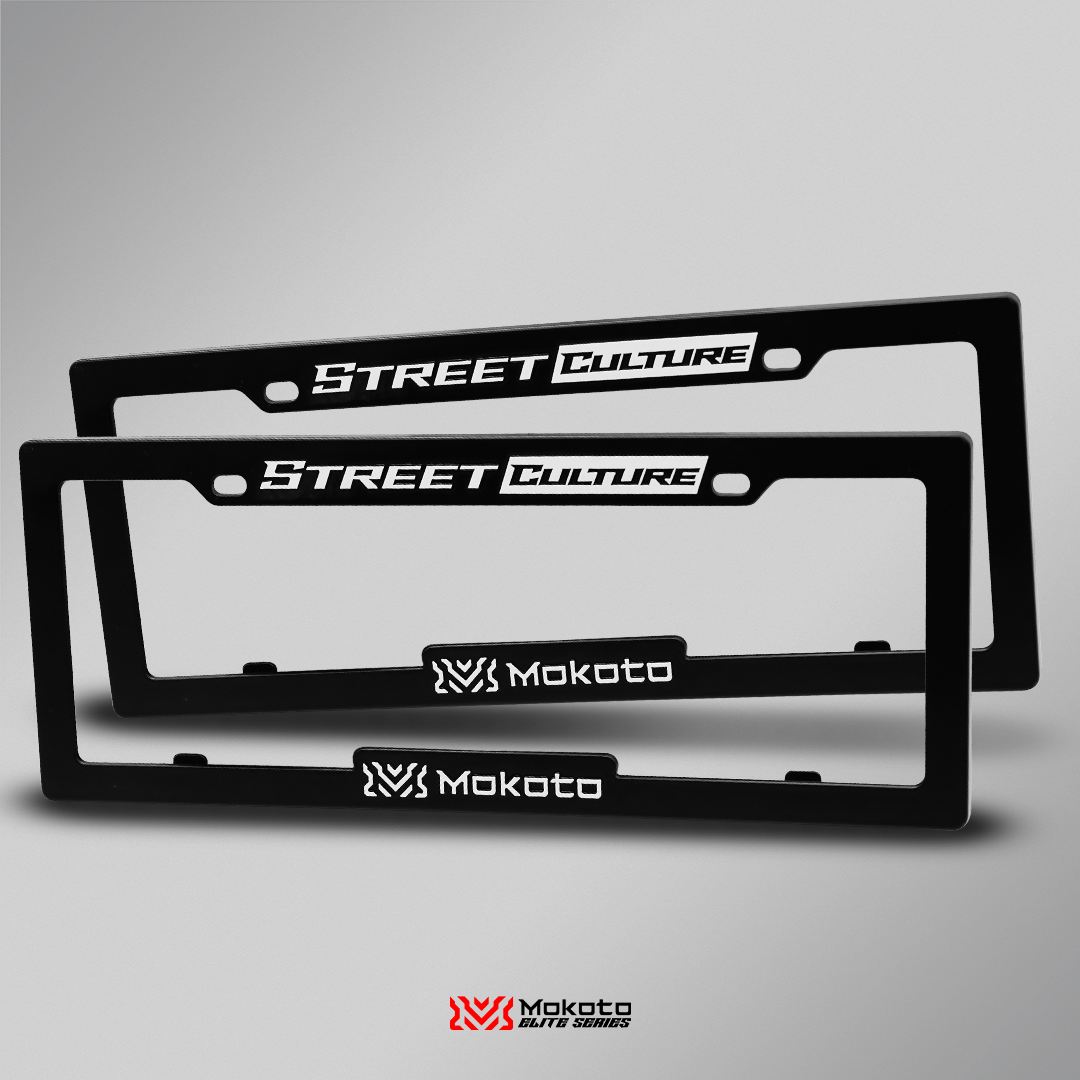 MOKOTO ELITE STREET CULTURE CAR PLATE HOLDER