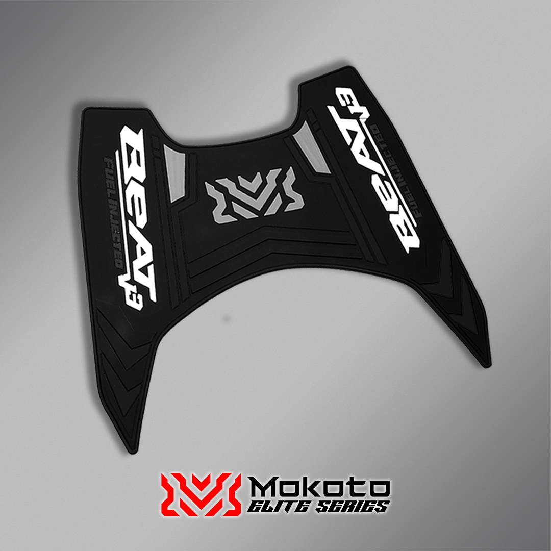 MOKOTO ELITE SERIES BEAT FI V3 FOOTBOARD RUBBER MATTING WITH EMBOSSED LOGO