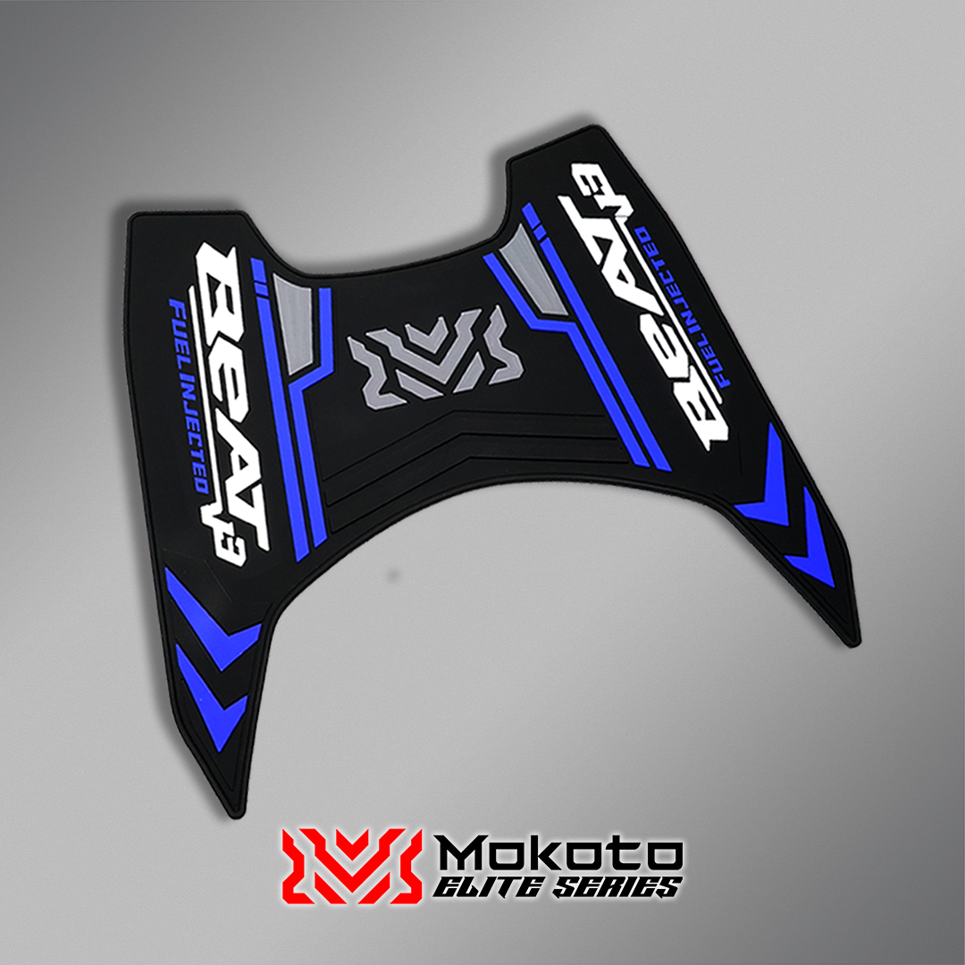 MOKOTO ELITE SERIES BEAT FI V3 FOOTBOARD RUBBER MATTING WITH EMBOSSED LOGO