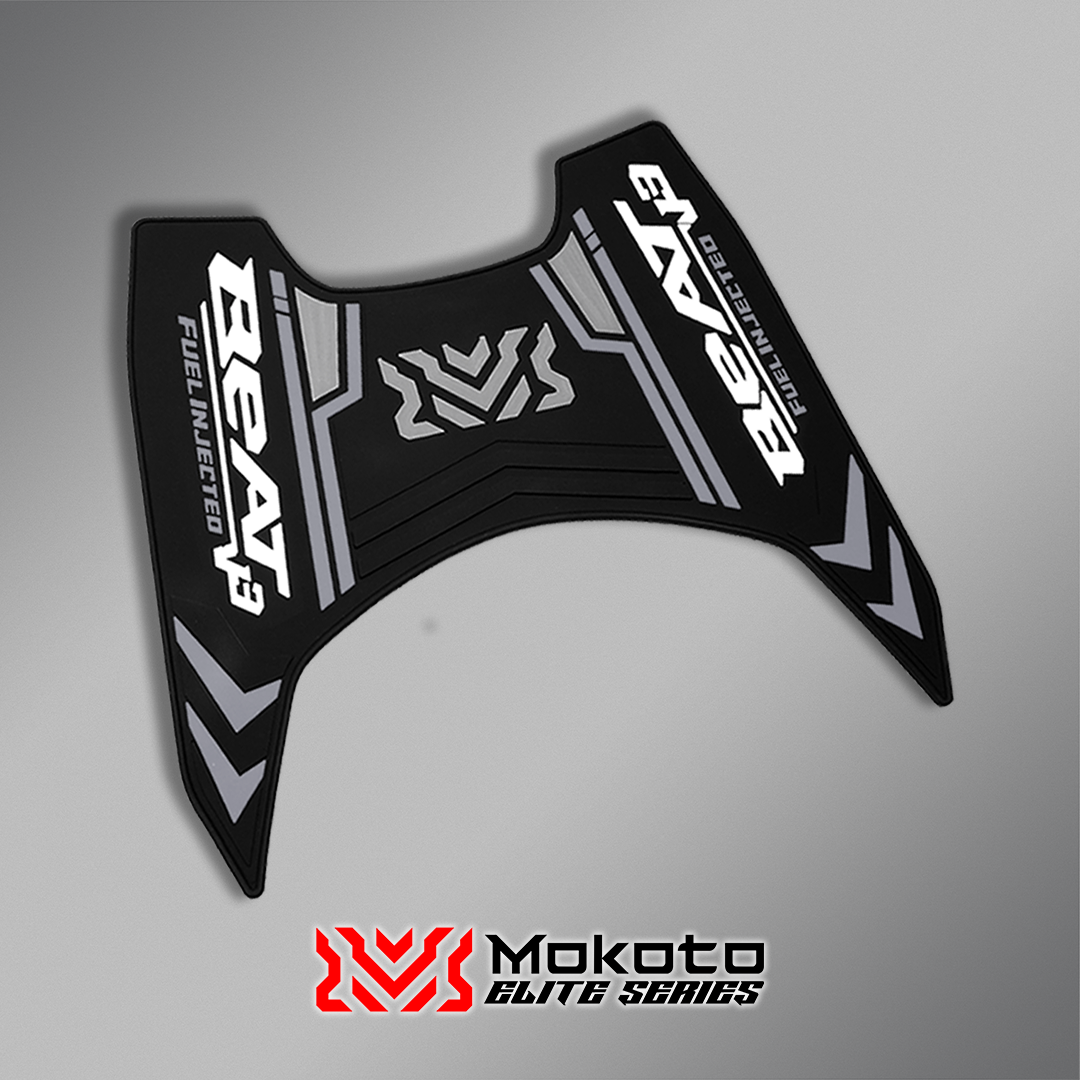 MOKOTO ELITE SERIES BEAT FI V3 FOOTBOARD RUBBER MATTING WITH EMBOSSED LOGO