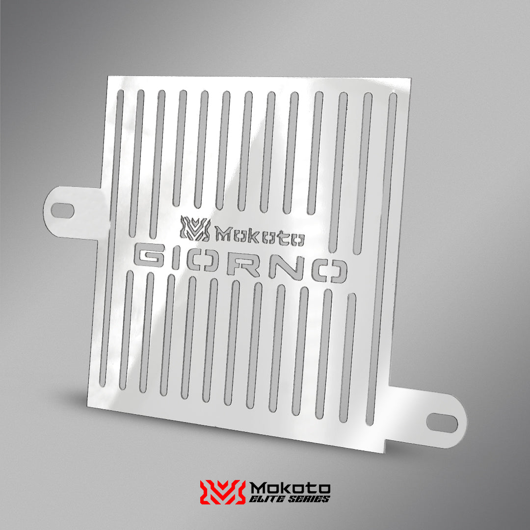 MOKOTO ELITE GIORNO 125 RADIATOR COVER CHROME