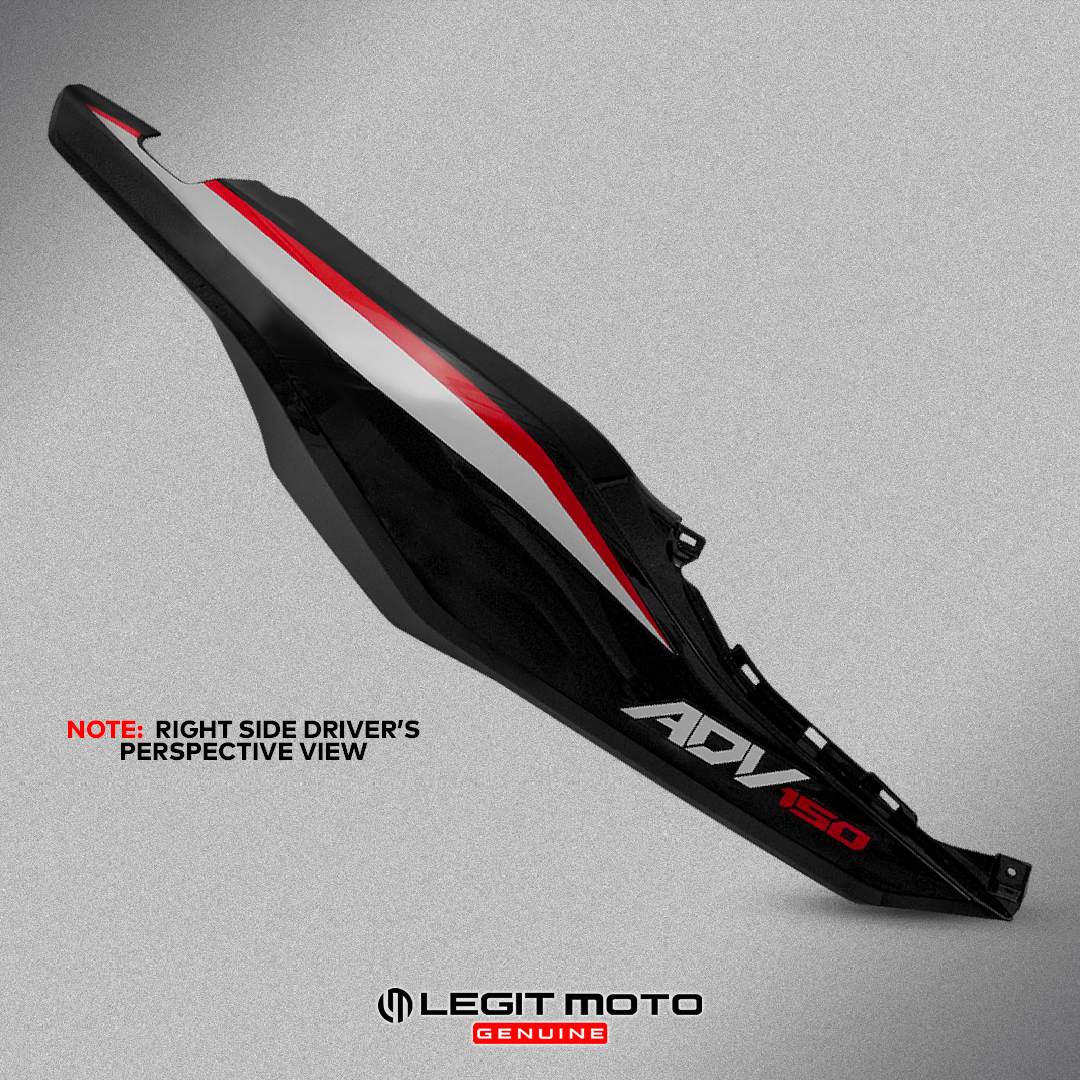LEGITMOTO ADV 150 BODY SIDE COVER BLACK