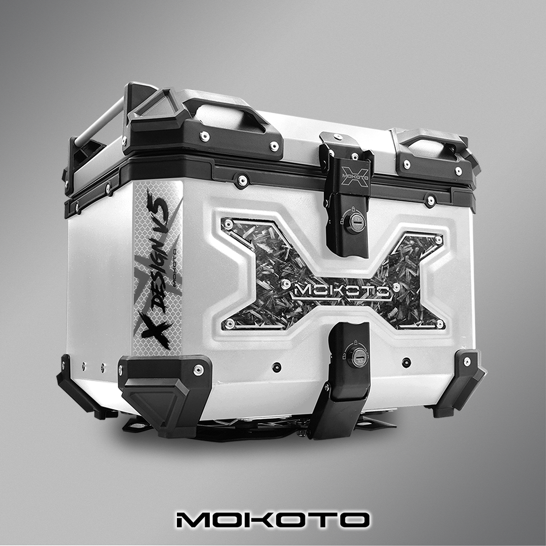 MOKOTO 45L ALLOY TOP BOX X-DESIGN V5