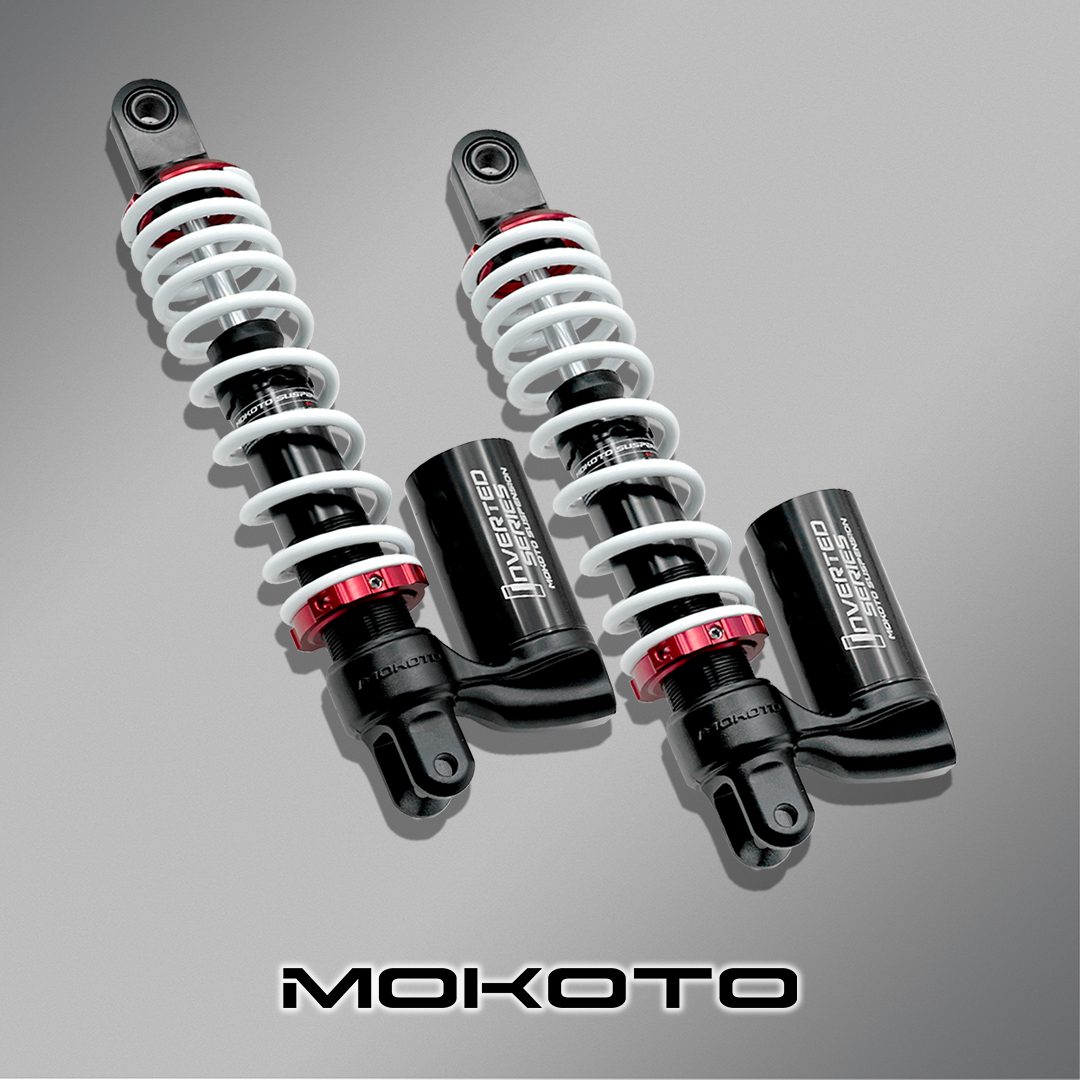 MOKOTO DUAL SHOCK INVERTED SERIES WITH BASO 305MM NMAX155 V2 AEROX155 V2 V1
