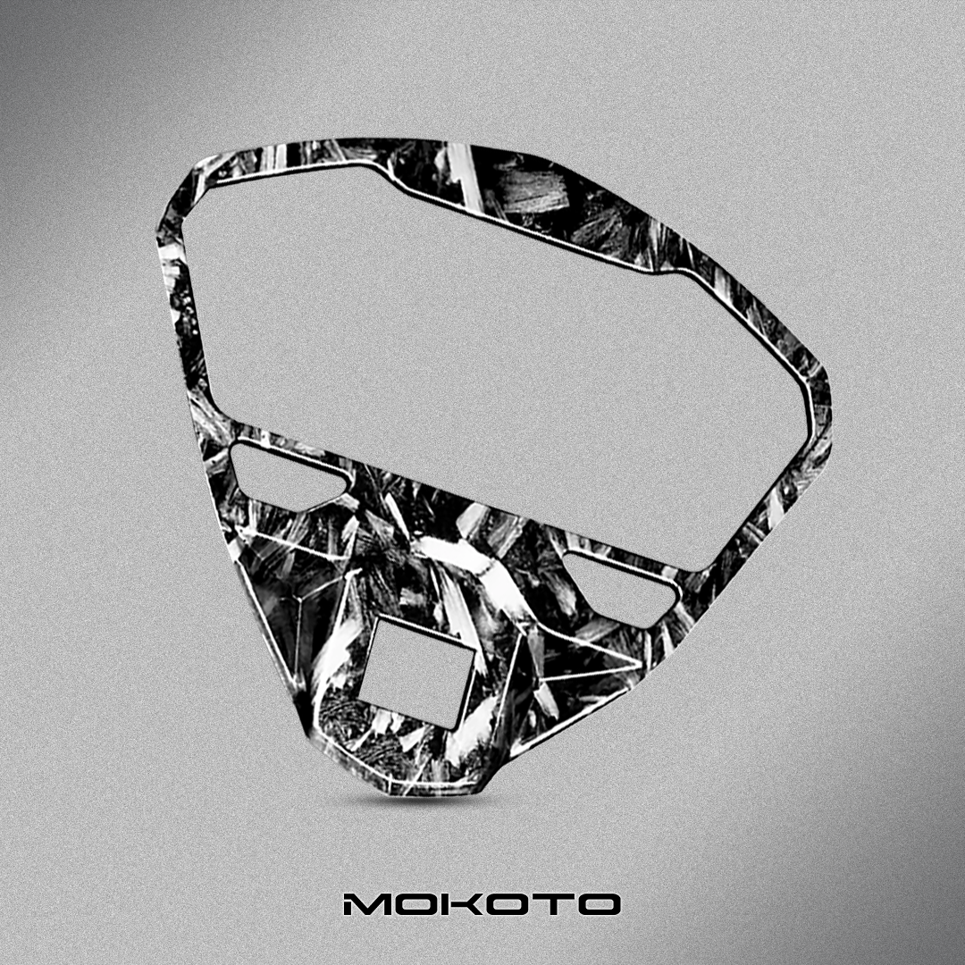MOKOTO GAUGE PANEL COVER CLICK V3 CARBON