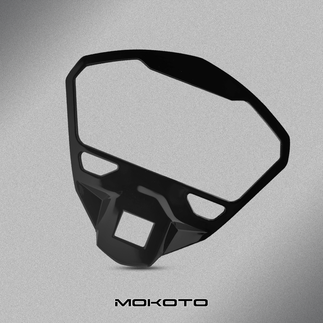 MOKOTO GAUGE PANEL COVER CLICK V3 CARBON