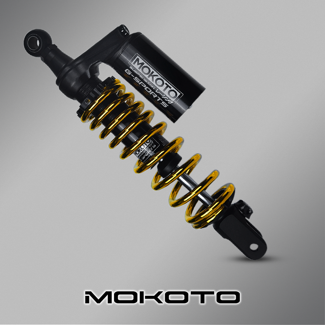 MOKOTO REAR SHOCK CLICKV1V2V3 GAS ABSORBER W/BASO 330MM