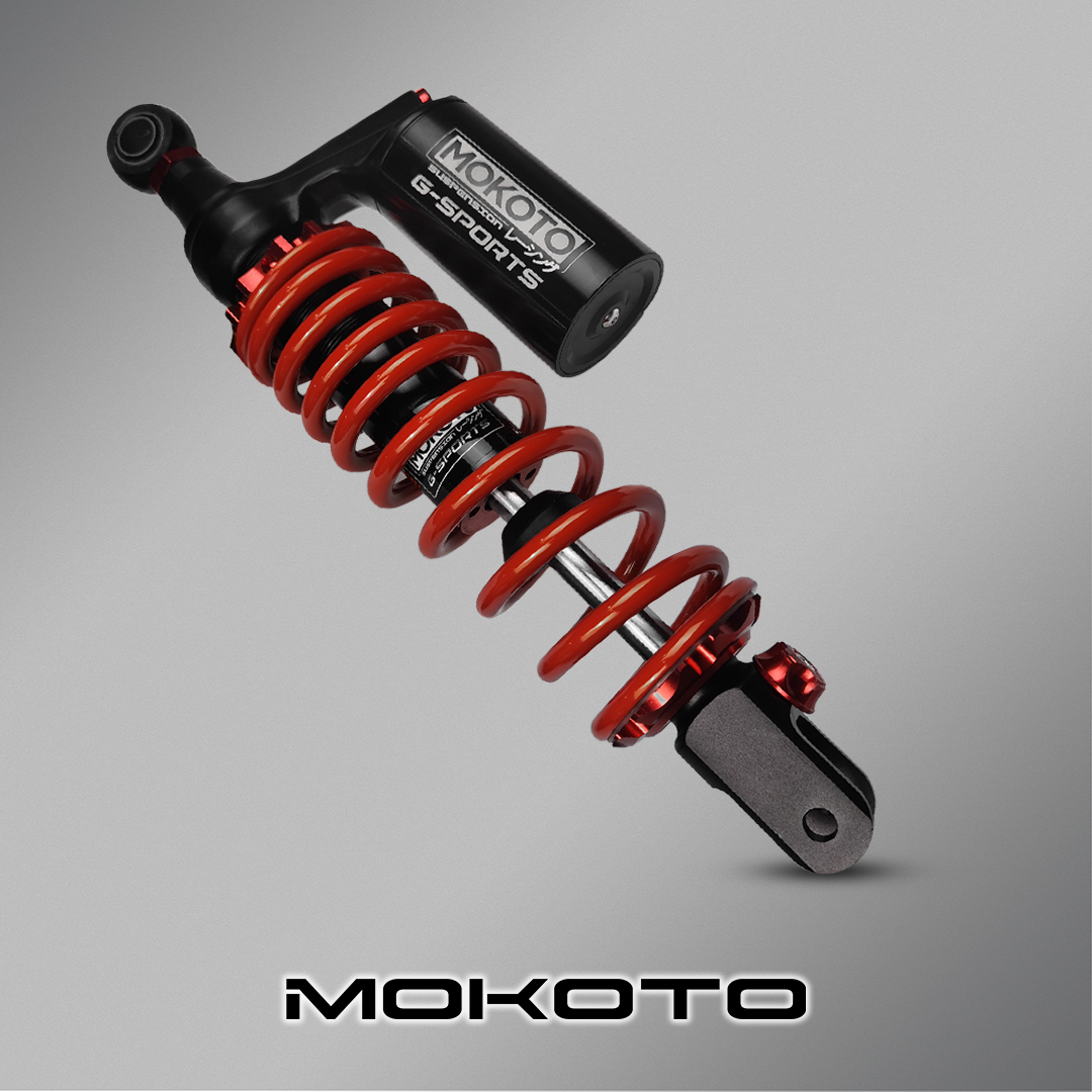 MOKOTO REAR SHOCK CLICKV1V2V3 GAS ABSORBER W/BASO 330MM