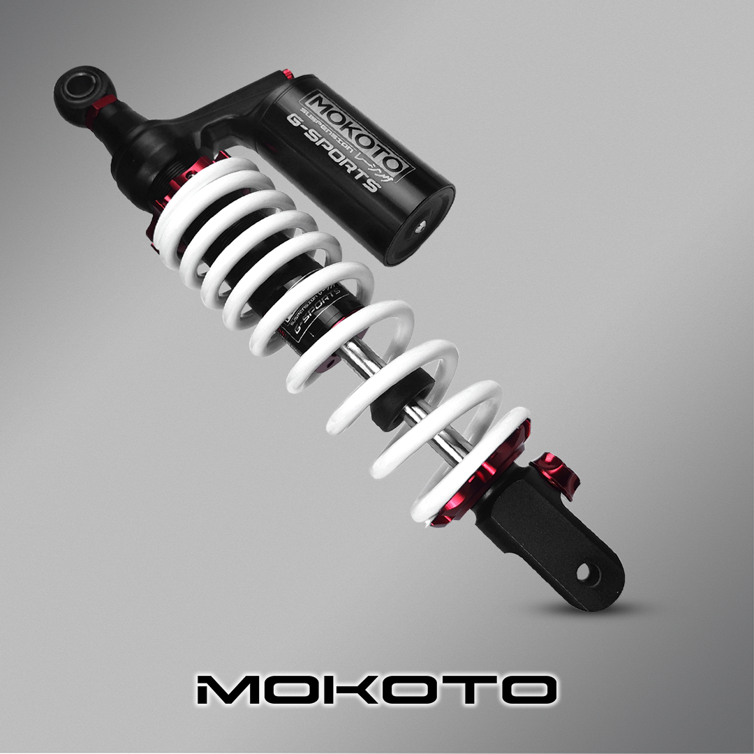 MOKOTO REAR SHOCK CLICKV1V2V3 GAS ABSORBER W/BASO 330MM