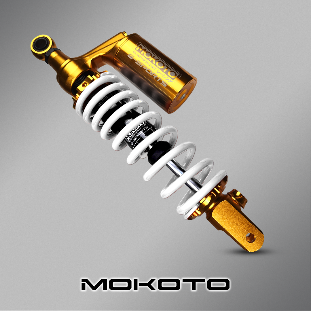 MOKOTO REAR SHOCK CLICKV1V2V3 GAS ABSORBER W/BASO 330MM