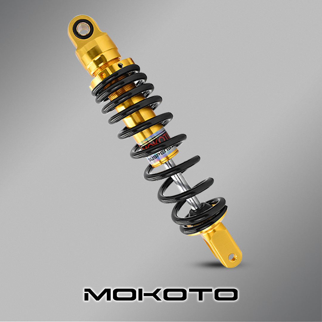 MOKOTO MIO HIGH SUSPENSION REAR SHOCK ABSORBER 300MM UNIVERSAL