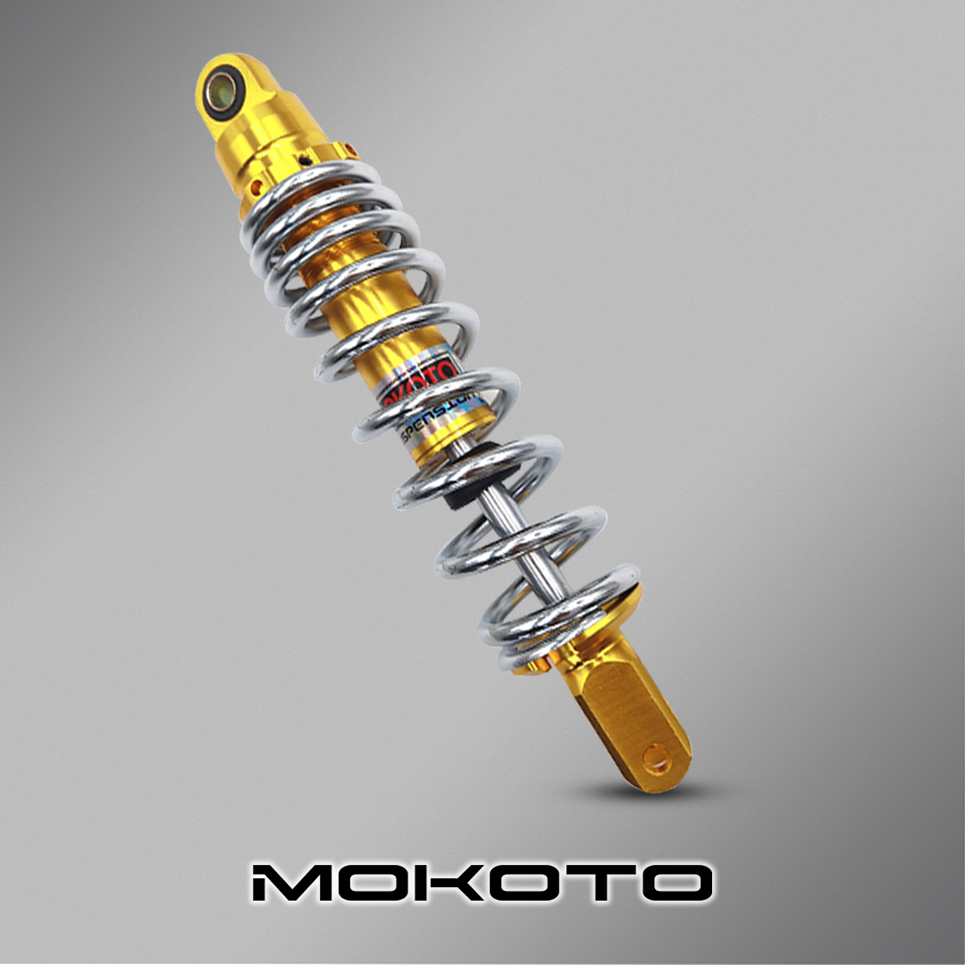 MOKOTO MIO HIGH SUSPENSION REAR SHOCK ABSORBER 300MM UNIVERSAL