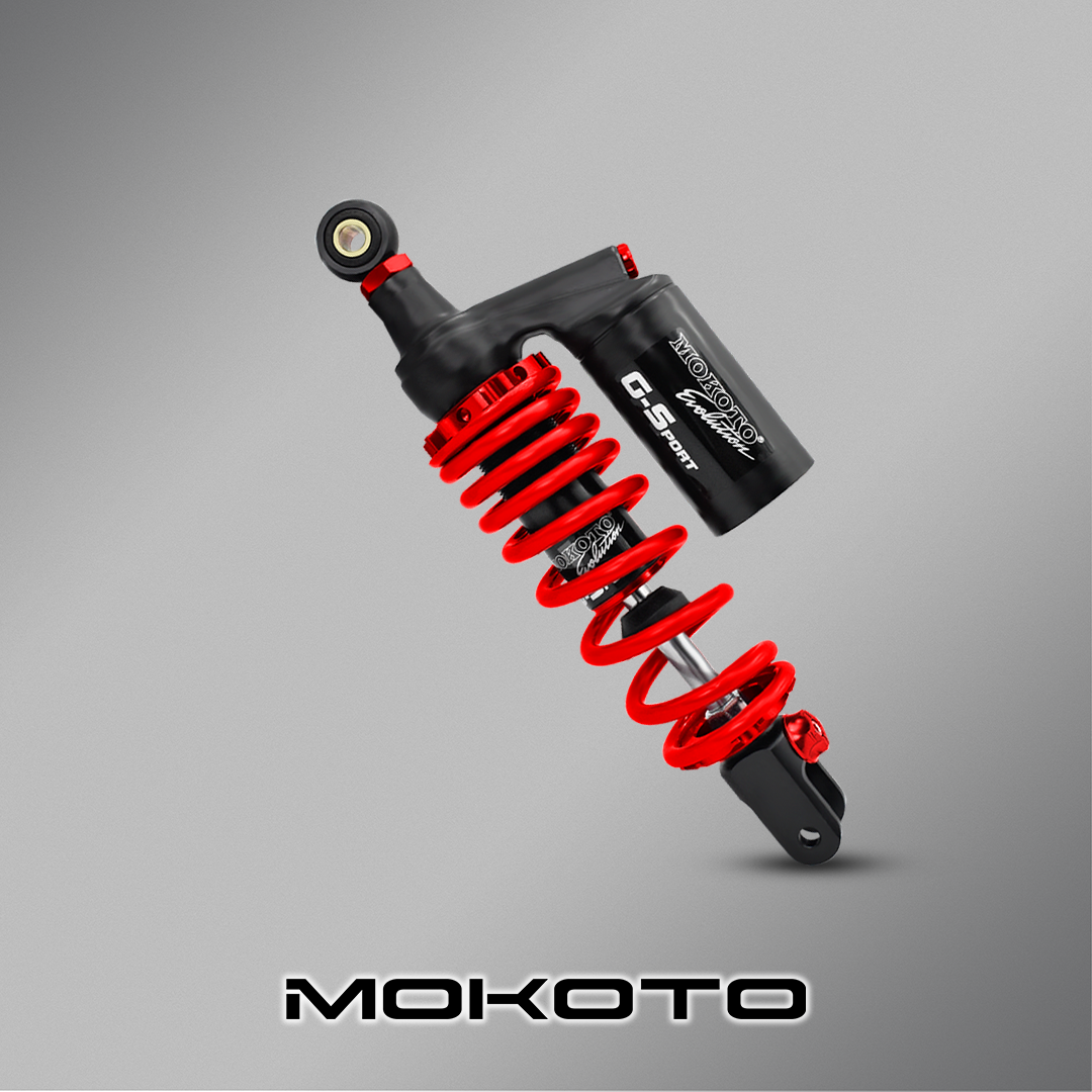 MOKOTO MIO REAR SHOCK GAS ABSORBER W BASO 300mm