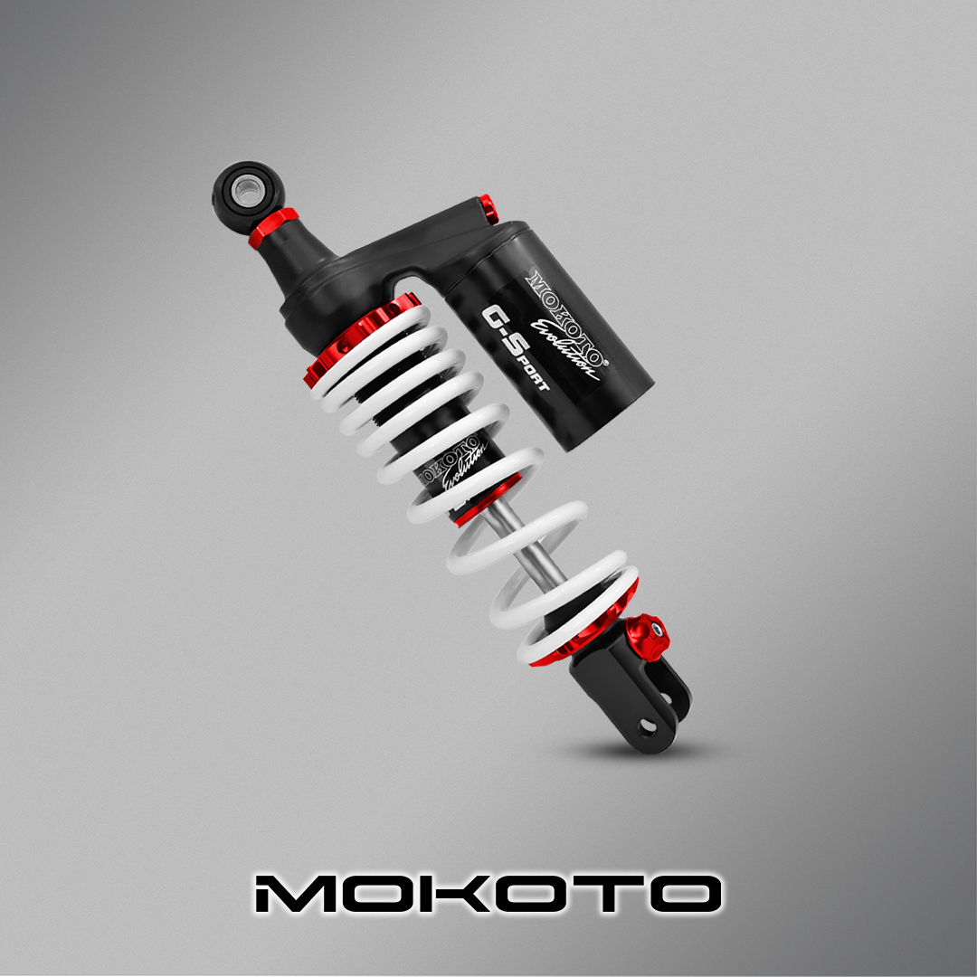 MOKOTO MIO REAR SHOCK GAS ABSORBER W BASO 300mm