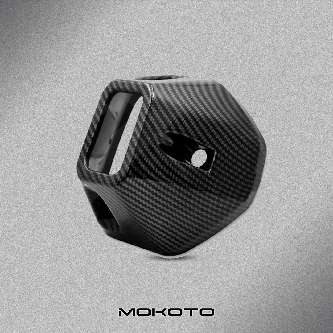 MOKOTO MUFFLER TIP CARBON FOR CLICK V3 CLICK V2