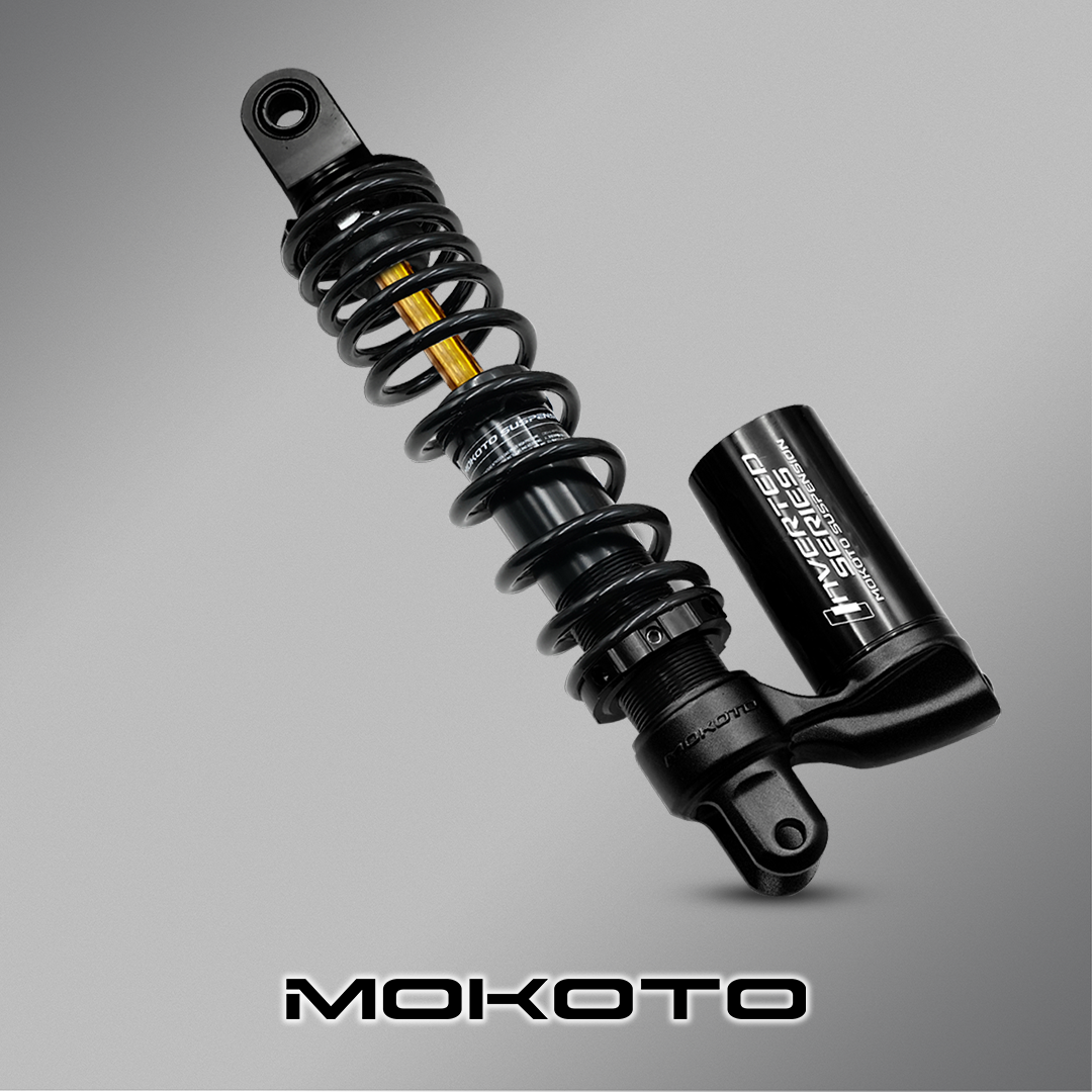 MOKOTO REAR SHOCK INVERTED SERIES WITH BASO 330MM FOR CLICK V1 V2 V3 V4