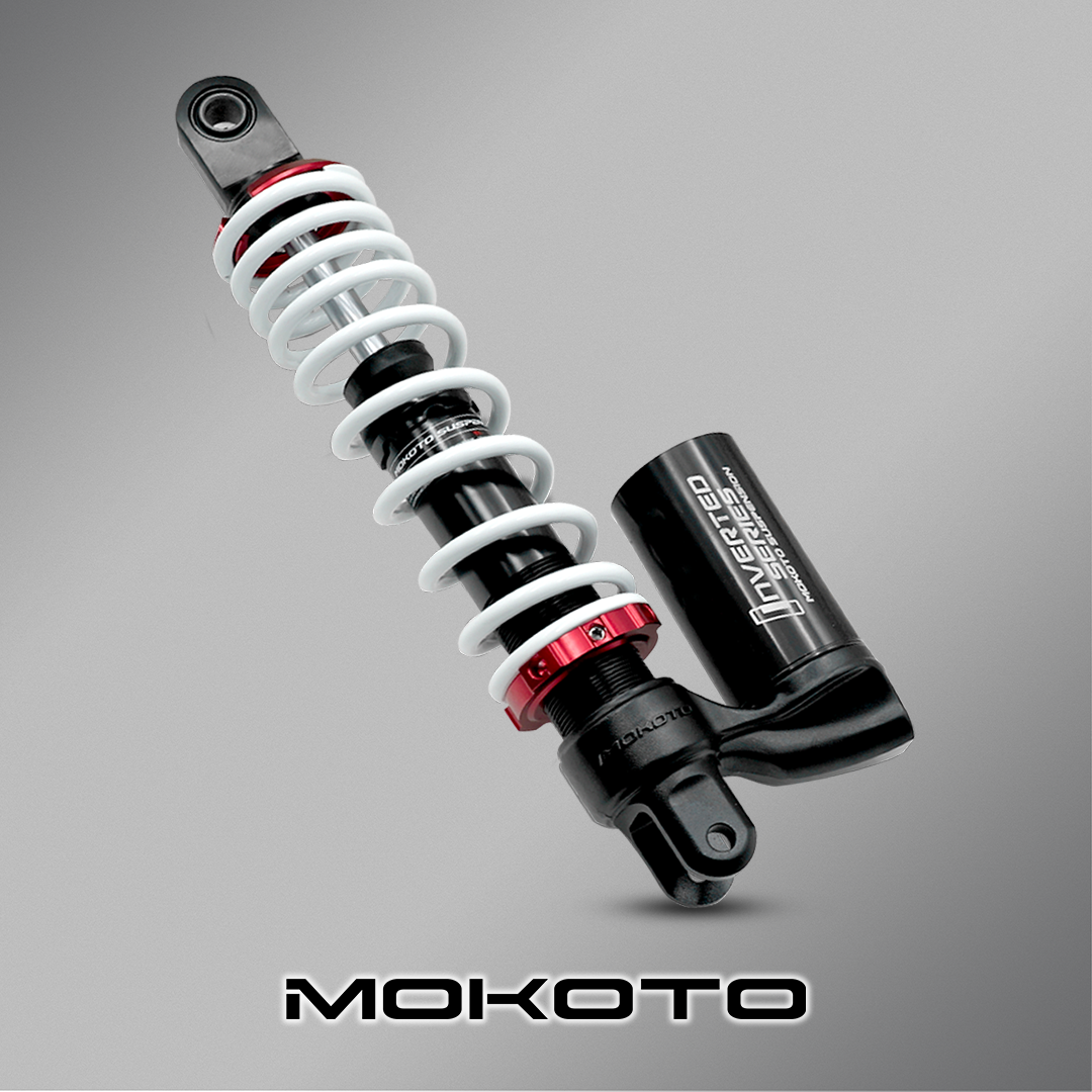 MOKOTO REAR SHOCK INVERTED SERIES WITH BASO 330MM FOR CLICK V1 V2 V3 V4