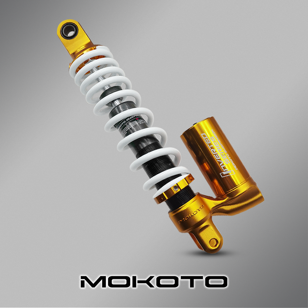 MOKOTO REAR SHOCK INVERTED SERIES WITH BASO 330MM FOR CLICK V1 V2 V3 V4