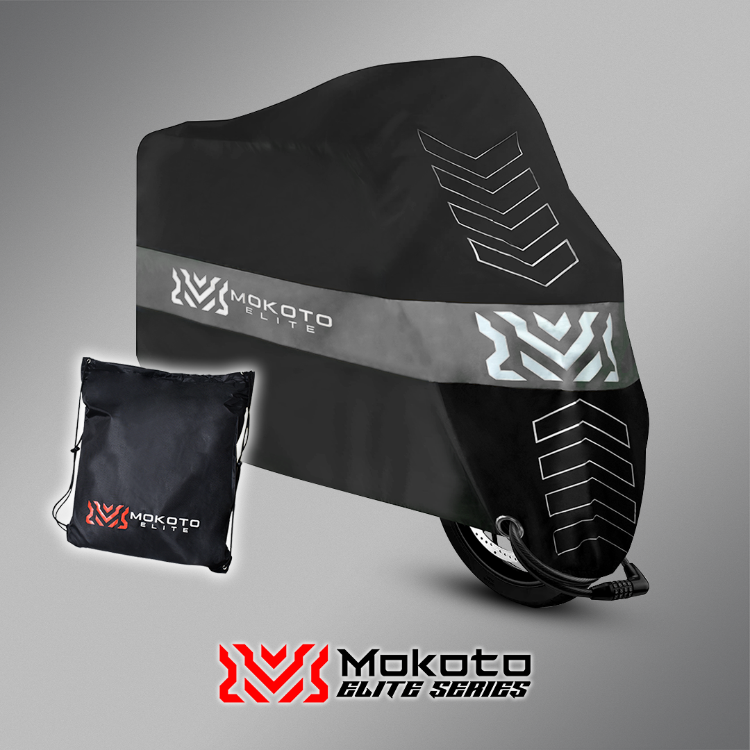 MOKOTO ELITE SERIES HEAVY DUTY MOTOR COVER ANTI - UV AND ANTI - RAIN