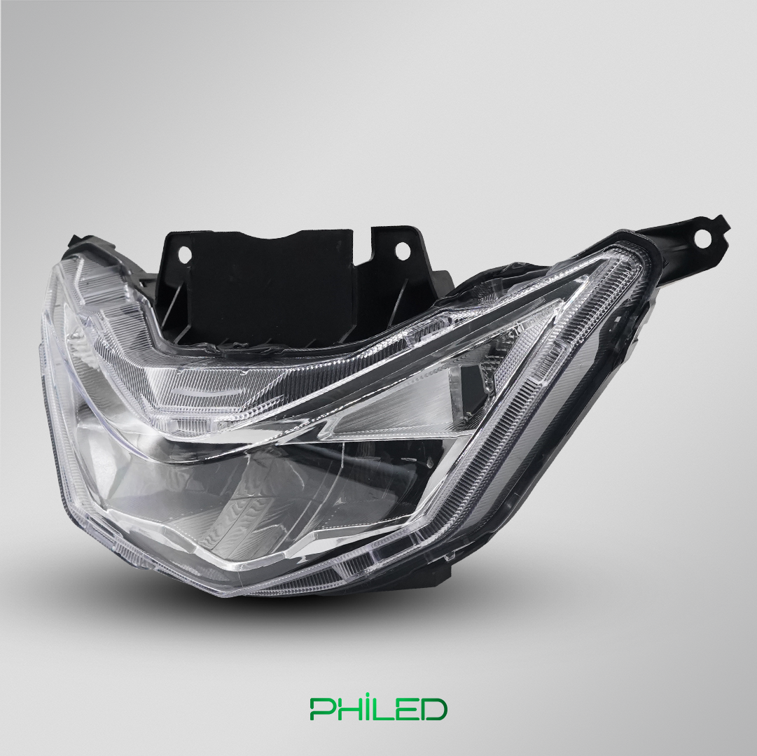 PHILED BEAT FI V3 HEADLIGHT ASSY CLEAR LED LENS