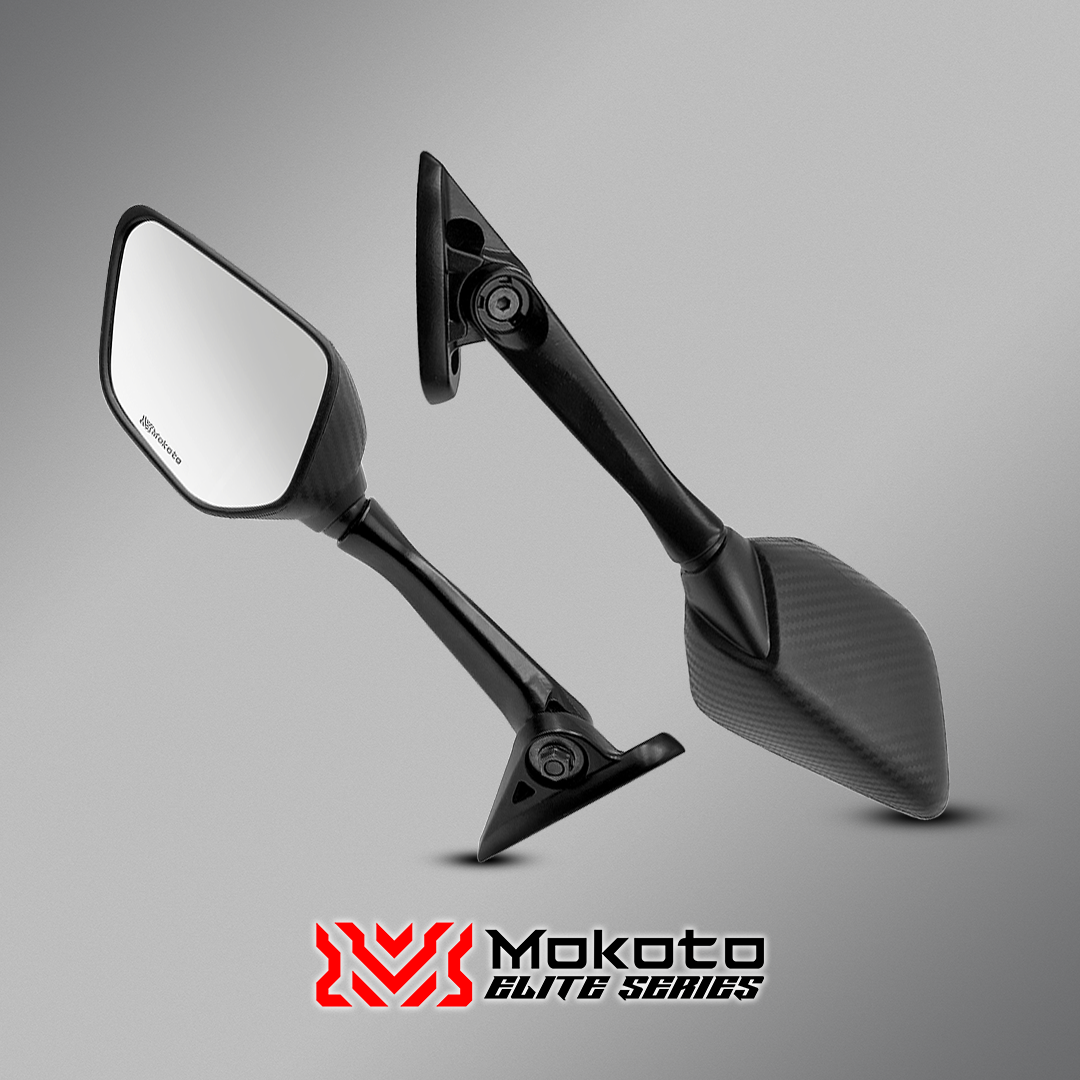 MOKOTO ELITE SERIES R25 NMAX LONG STEM / SHORT STEM SIDE MIRROR