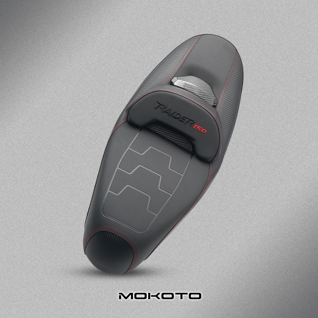 MOKOTO RAIDER 150 CARB CAMEL BACK SEAT CARBON
