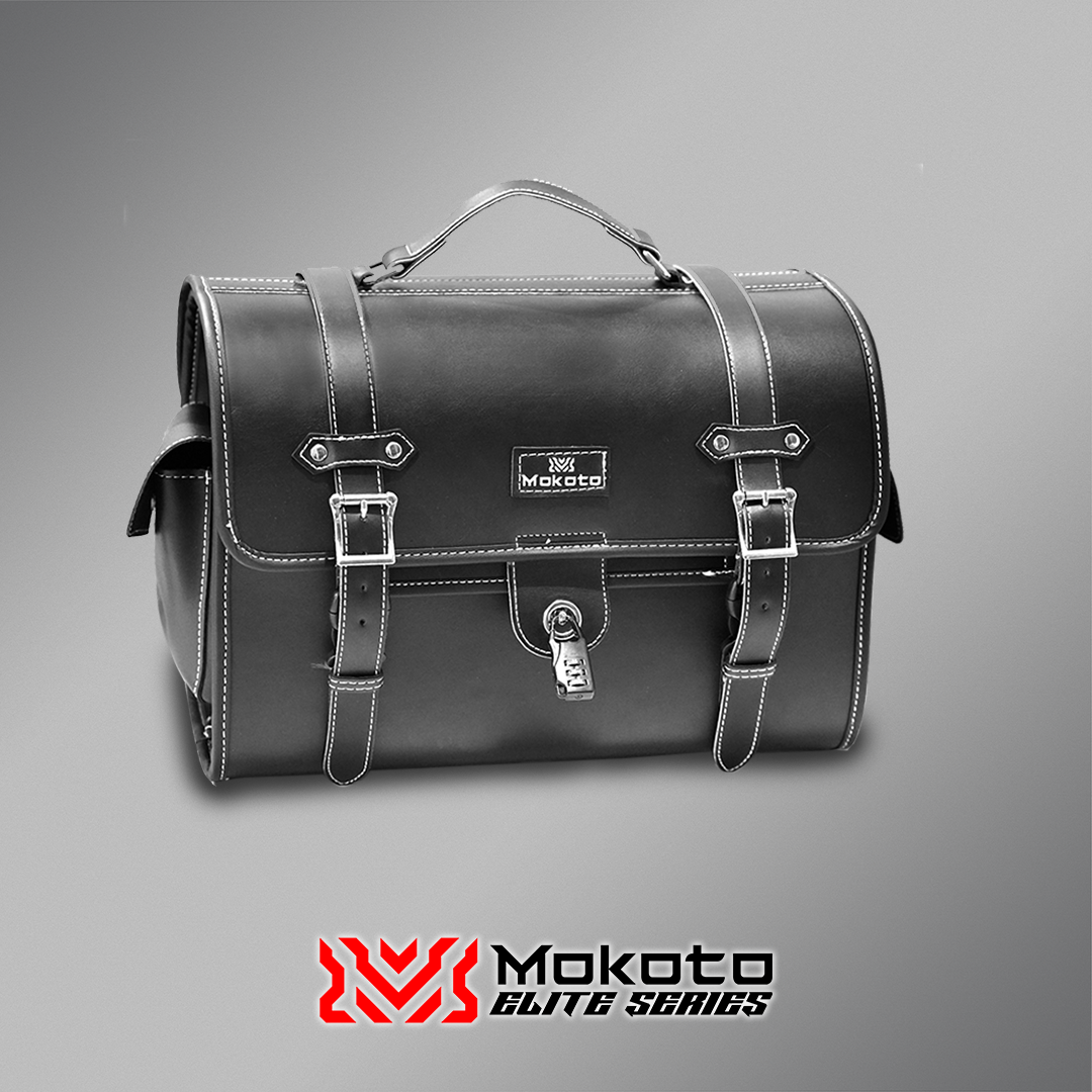 MOKOTO ELITE SERIES REAR SIDE BAG TAIL BAG FOR VESPA FAZZIO BENE LUGGAGE