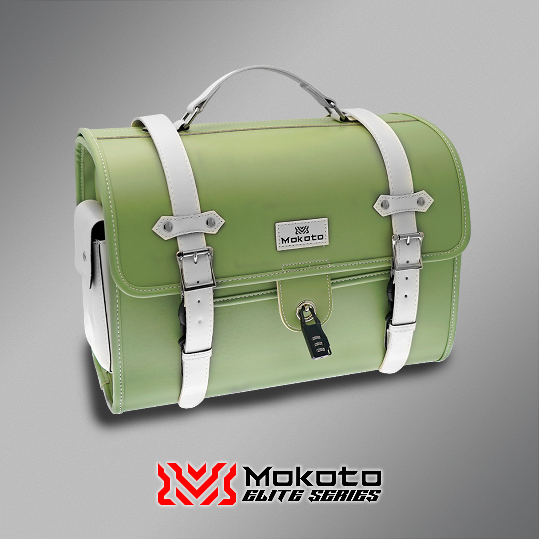 MOKOTO ELITE SERIES REAR SIDE BAG TAIL BAG FOR VESPA FAZZIO BENE LUGGAGE