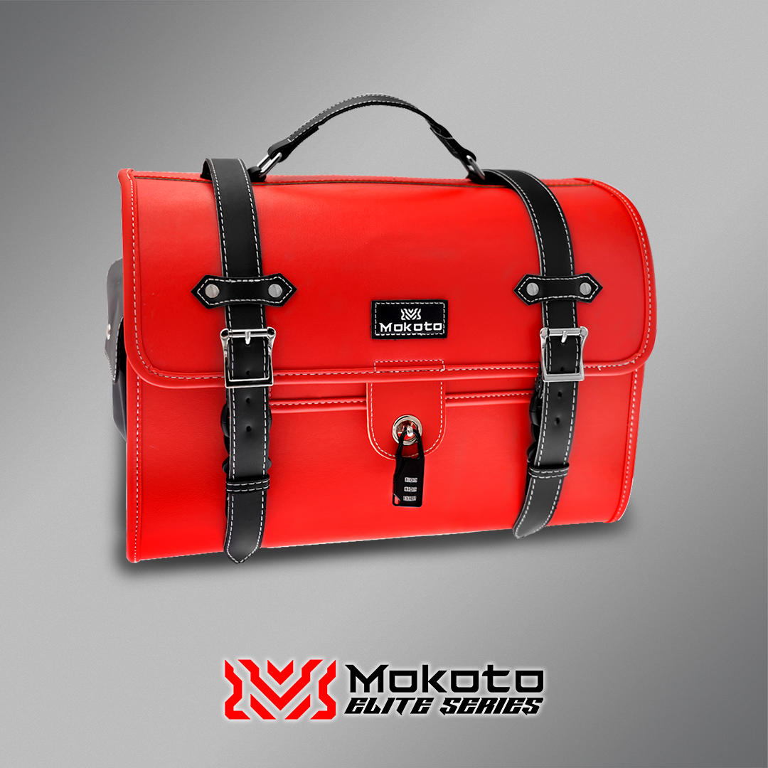 MOKOTO ELITE SERIES REAR SIDE BAG TAIL BAG FOR VESPA FAZZIO BENE LUGGAGE