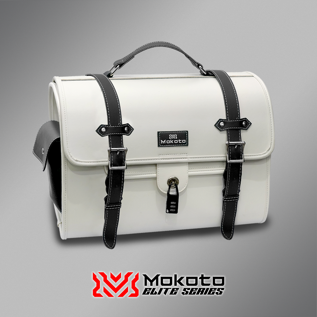 MOKOTO ELITE SERIES REAR SIDE BAG TAIL BAG FOR VESPA FAZZIO BENE LUGGAGE