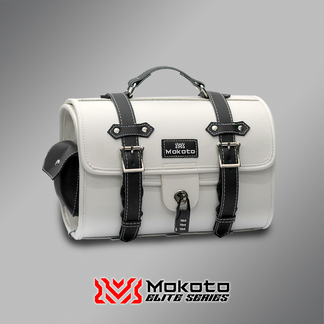 MOKOTO ELITE SERIES REAR SIDE BAG TAIL BAG FOR VESPA FAZZIO BENE LUGGAGE