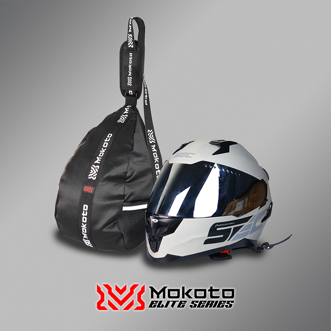 MOKOTO ELITE SERIES UNISEX REFLECTORIZE HELMET CROSSBODY SHOULDER BAG