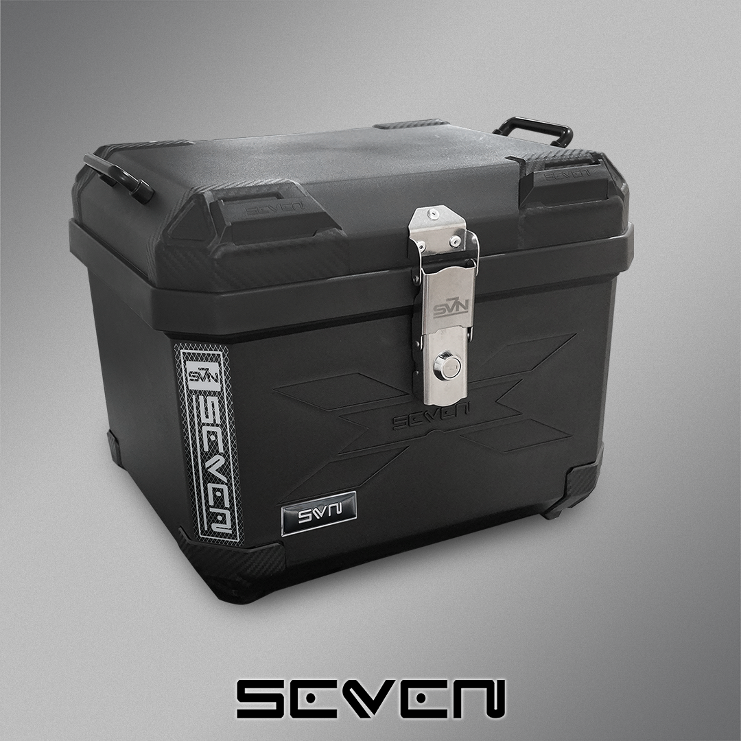SEVEN SERIES 45L X DESIGN POLYPROPYLENE PLASTIC TOP BOX