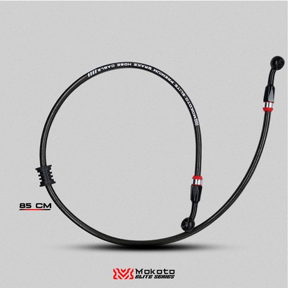 MOKOTO ELITE BRAKE HOSE STAINLESS STEEL DISC CALIPER HEAT RESISTANT HOSE