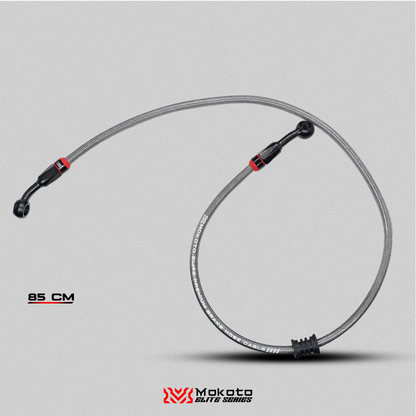 MOKOTO ELITE BRAKE HOSE STAINLESS STEEL DISC CALIPER HEAT RESISTANT HOSE