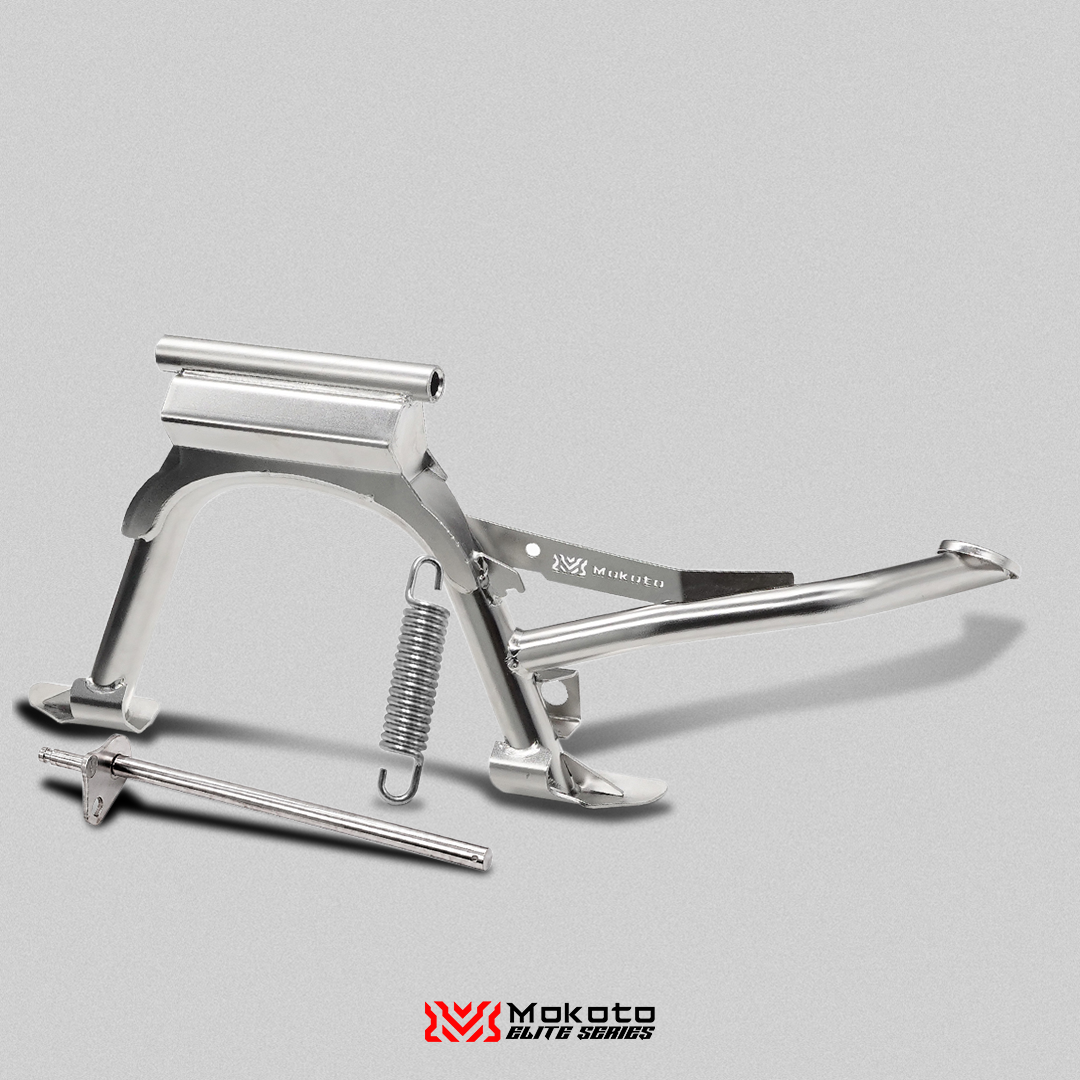 MOKOTO ELITE CENTER STAND STAINLESS 304 SAND BLAST FINISH