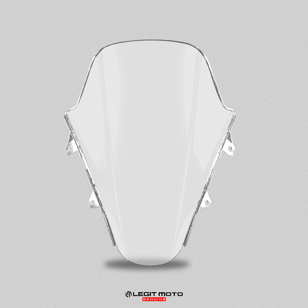 LEGITMOTO WINDSHIELD VISOR FOR PCX 160 V2 2025 ROADSYNC CLEAR LENS / BLACK LENS