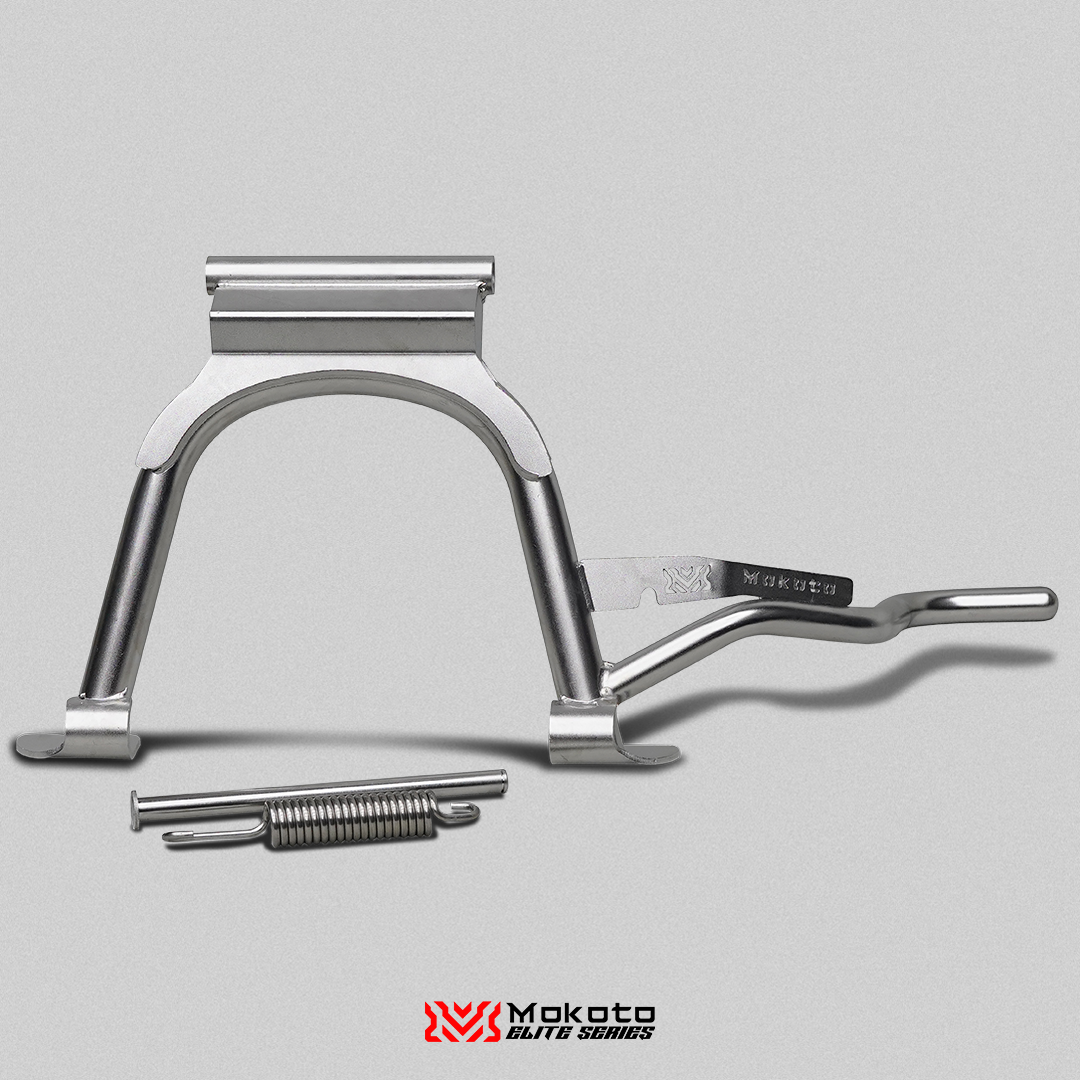 MOKOTO ELITE CENTER STAND STAINLESS 304 SAND BLAST FINISH