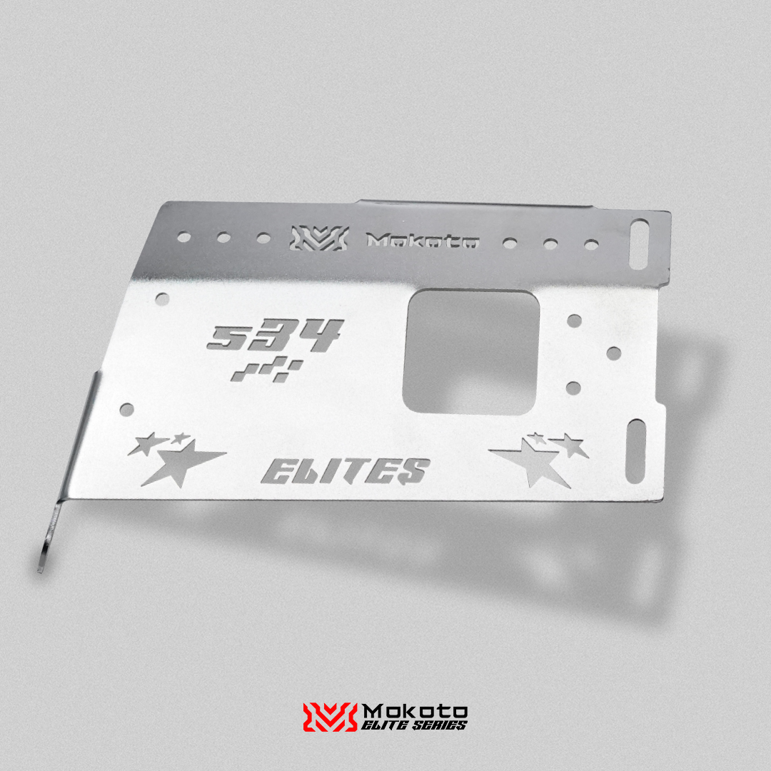 MOKOTO ELITE SKID PLATE STAINLESS 304 FOR PCX 160