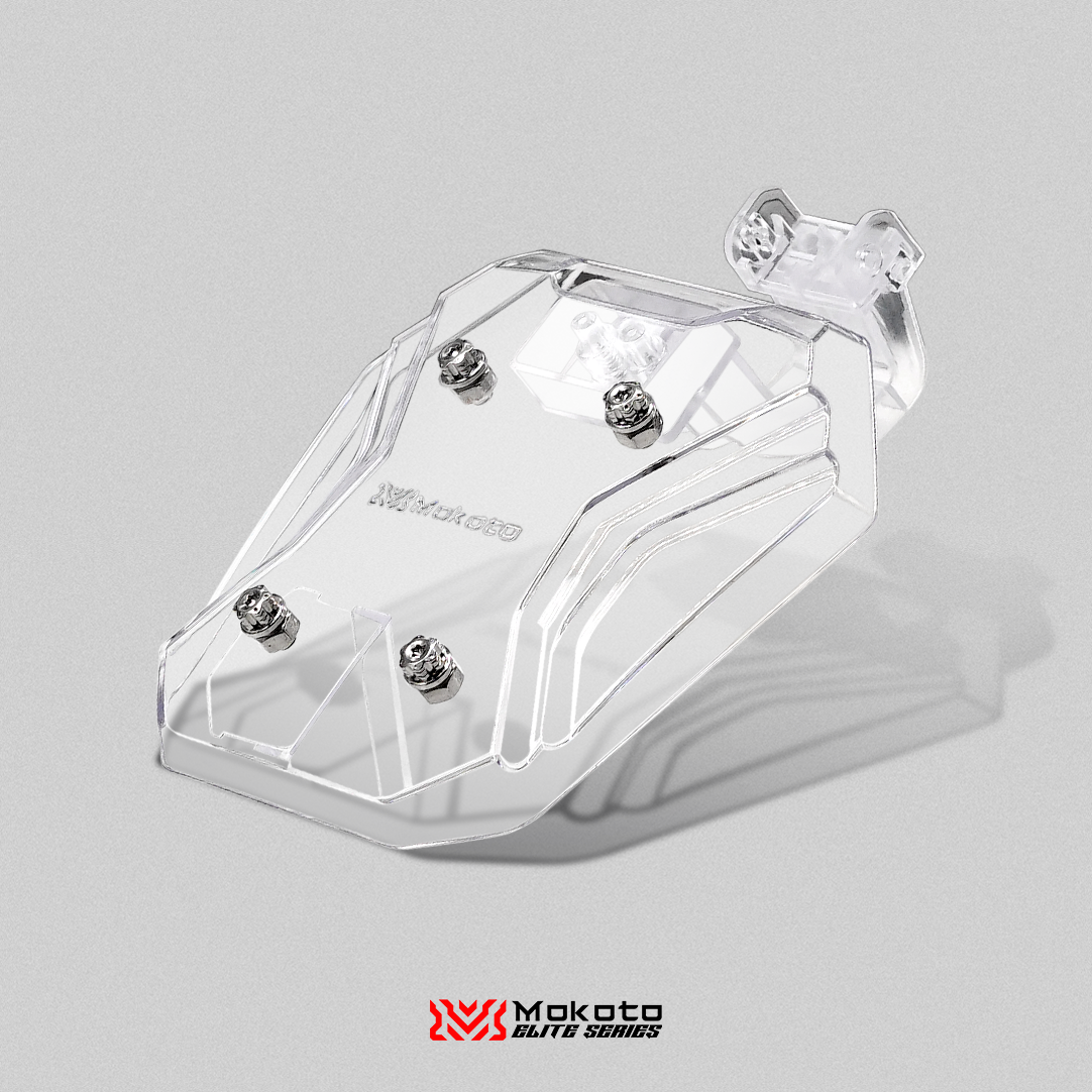 MOKOTO ELITE GAS TANK COVER FOR ADV 160 TRANSPARENT
