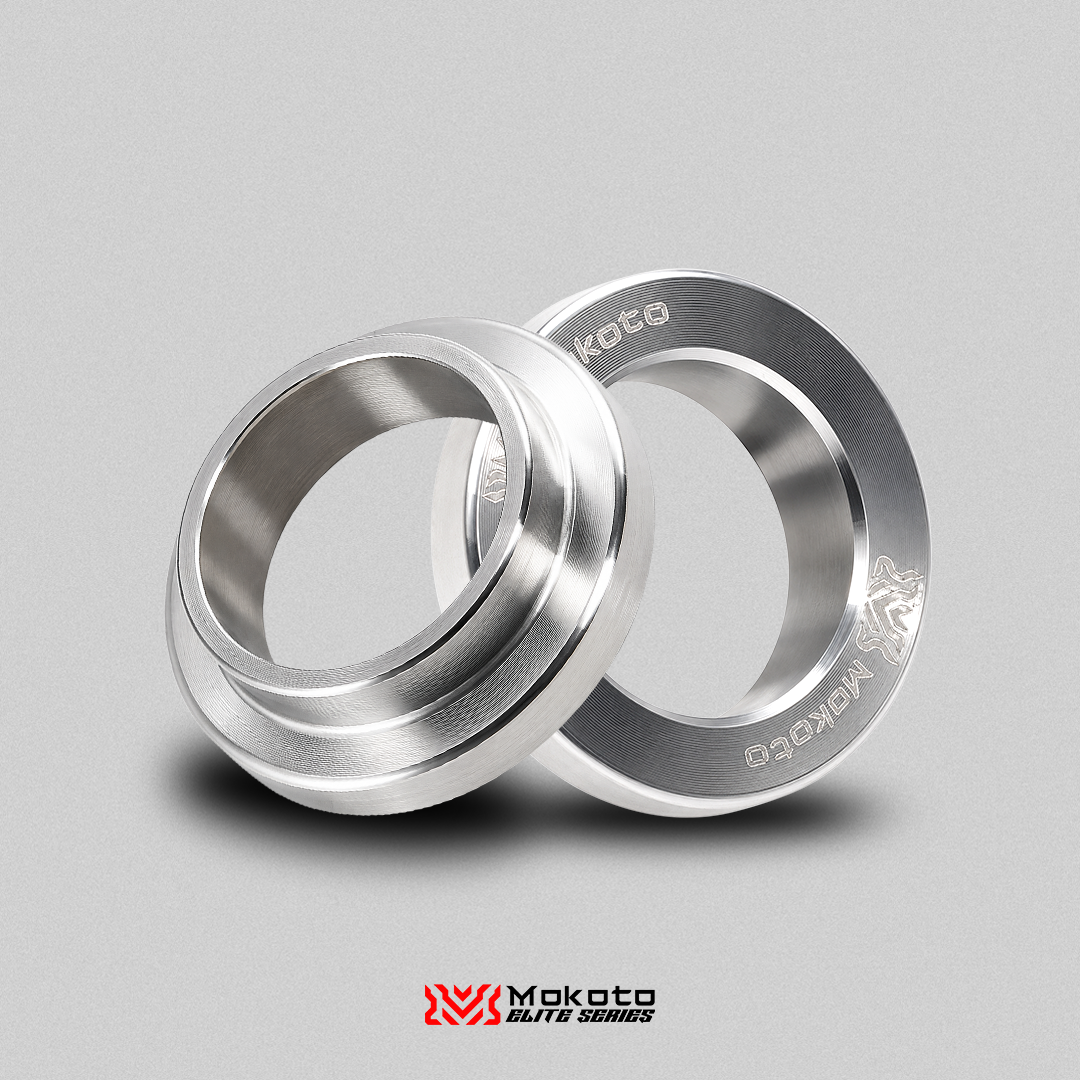 MOKOTO ELITE SERIES GASKET BUSHING FOR NMAX V2 AEROX V2 STAINLESS 304