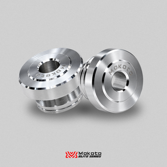 MOKOTO ELITE HUB AND MILE FOR NMAX / AEROX V1V2 V3 STAINLESS 304 FRONT WHEEL AXLE