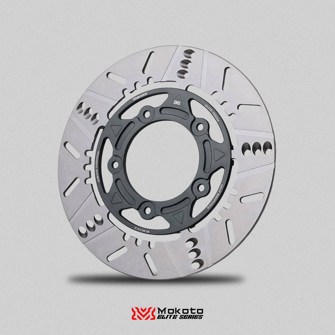 MOKOTO ELITE ASTRA FRONT FLOATING DISC 220MM 5HOLES/ 4HOLES FOR CLICK V2