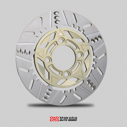 MOKOTO ELITE ASTRA FRONT FLOATING DISC 220MM 5HOLES/ 4HOLES FOR CLICK V2