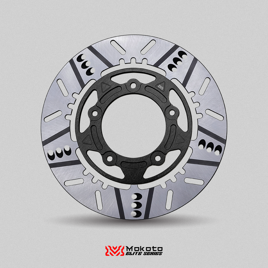 MOKOTO ELITE ASTRA FRONT FLOATING DISC 220MM 5HOLES/ 4HOLES FOR CLICK V2