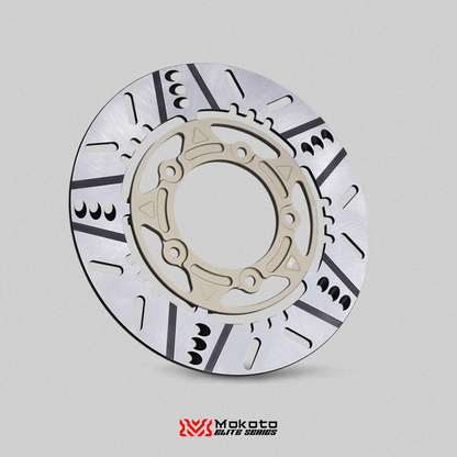 MOKOTO ELITE ASTRA FRONT FLOATING DISC 220MM 5HOLES/ 4HOLES FOR CLICK V2