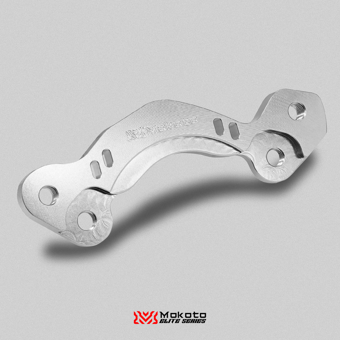MOKOTO ELITE 2POT CALIPER BRACKET 200MM REAR AXIAL FOR PCX160 ADV160 CNC 2 POT BRACKET