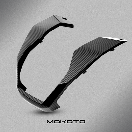 MOKOTO ADV 150/160 HANDLE BAR MOUNT COVER CARBON